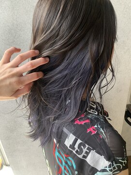 ヘアサロンM 新宿 インナーラベンダー