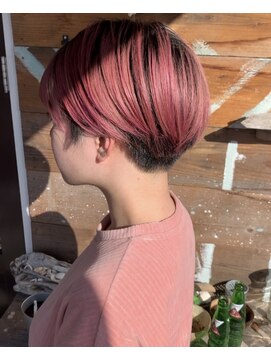 マウナ ヘアー(MAUNA HAIR) ピンクカラー