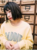 切りっぱなしボブ◎10代20代30代