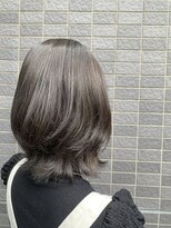 ブルー JR高槻本店(BLUE)&nbsp;アッシュカラーのミディアム