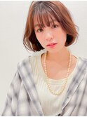 タンバルモリ 韓国ヘア シースルーバング