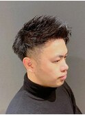 スパイキーショート ジェットモヒカン ワイルドアップバング