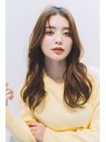 クロワ(croix)&nbsp;【croix】韓国風ヨシンモリ巻き☆ロングレイヤーカット