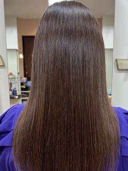 エスプリ(ESPRIT)の写真/天然由来のカラー剤で、髪質改善しながらダメージレスにカラーが叶います♪艶・潤い・発色・色持ち◎