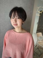 イトシテ&nbsp;黒髪丸みショート【担当　ジン　トモヒト】