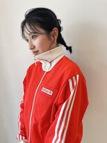 イル(ill)&nbsp;透明感のある黒染め？！　次回のカラーが簡単に出来ます