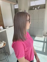 エイト 沖縄豊崎店(EIGHT toyosaki)&nbsp;【EIGHT 豊崎】お客様スタイル_シルバーグレージュ