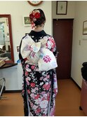 着付けヘアセット