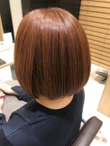 アニュー 北浦和店(ANEW)&nbsp;《髪質改善》ボブ×髪質改善×オレンジ