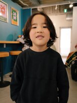 ヨー(Yoh-)&nbsp;【キッズカット/阿部達哉】キッズパーマ/マッシュウルフ