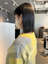 ヘアーエスクールシーユー 枚方T-SITE店(hair S.COEUR×Cu) ストレートボブ