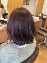 クレドヘアー(CRED HAIR) 外ハネボブ◇ピンクヘア