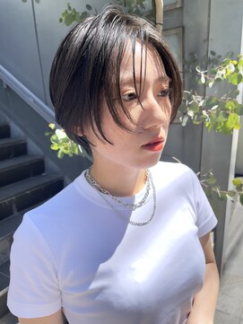 ヌード(NUDE) NUDE ハンサムショート レイヤーショート 大人ショートボブ