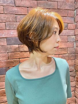 シシ 大宮(She 2.) ショートボブマッシショート/前髪/イメチェン/グレージュカラー