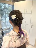 卒業式☆編みおろし