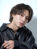 アルファ 新宿(alpha)&nbsp;【alpha 新宿】センターパート×スパイラルパーマ