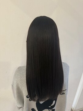 エヌアンドエー 春日部東口店(hair shop N&A) 女性らしさが惹き立つサラ艶ストレート 髪質改善Tr/冬カラー