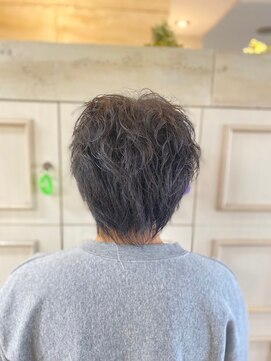 ピュア ポイント 和光店(PURE POINT) メンズパーマ／ウルフカット