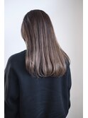 Hightlights & Transparent Beige , Longstyle