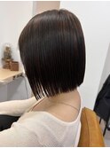 前下がりボブ