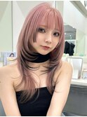 ハッシュレイヤーデザインカラーハイトーンカラー