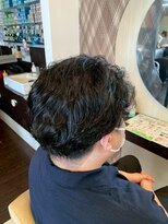 ヘアショップエヌアンドエー 久喜 栗橋店(hairshop N&A) 朝のスタイリングが楽々◎ふんわりニュアンスパーマ/黒髪