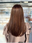 マロンベージュ/髪質改善ストレート