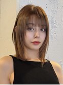 ミディアムボブレイヤーボブ大人ボブパツっとボブラインボブ