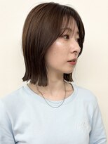 モリオフロムロンドン 松戸店(Morio from London) 【モリオ松戸 石山】大人可愛い切りっぱなし外ハネボブ20代30代
