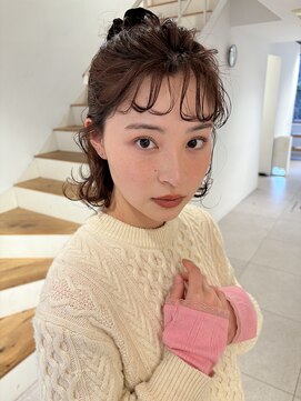 ザクっとアレンジでも可愛くbobperm♪