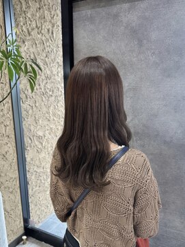 アールトゥーヘアー(art To Hair) ベージュカラー/ブリーチなしWカラー/ロング