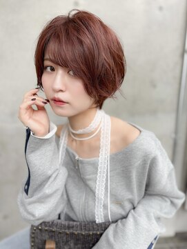 【ショートカット/坂本大樹】ひし形小顔ショートボブ絶壁解消