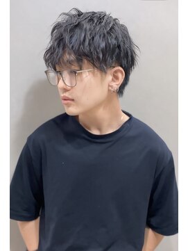 アイロンで作る波巻き風スタイル