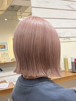 フレリス(FreRis)&nbsp;ピンクベージュ【守谷/美容室/ブリーチ/ダブルカラー/髪質改善】