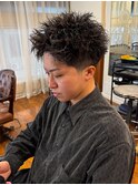 スパイキーショート/スパイラル/ピンパーマ/MENS/四日市/三重