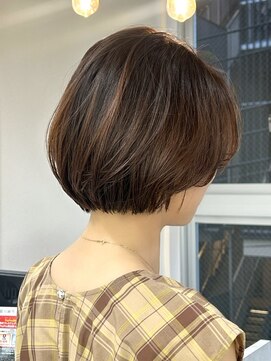 ナビバイケンジ(NaVI by KENJE) 【NaVI/具志堅】◎首元スッキリ◎ミニボブで夏を乗り越えよう♪