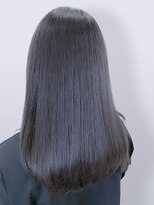 ウィールール 栄町店(WE RULE)&nbsp;髪質改善カラーくびれ巻き髪ロングヘア透明グレージュ夏カラー