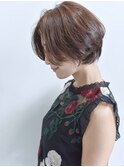 ショート・ひし形の小顔ボブ・ショートボブ