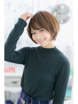 ミック 日暮里店(miq) 前下がりボブ♪小顔に見せるひし形フォルム◎