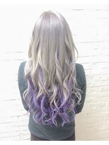 ヘアーエクステンド エフ 渋谷(f)&nbsp;シルバーパープルハイライト