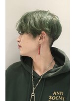 ネオリーブギンザ 銀座店(Neolive GINZA)&nbsp;ブリーチオンカラー☆カーキグレー 銀座美容室