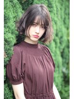 クーエフー(coo et fuu)&nbsp;20代30代ウェーブのスタイルで小顔ボブに♪2藤沢　デジパ透明感