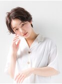 ハンサムショート☆ゆるくしゃパーマ