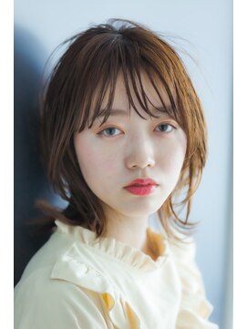 リル 8F 銀座(Rire) 【Rire-リル銀座-】ひし形シースルーエアリーボブ☆