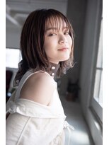 ワイビーアネックス(y.be annex)&nbsp;＃きりっぱなし＃外はねミディ