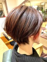 綾瀬 ダズルヘアデザイン(Dazzle Hair Design) イヤリングカラーショート