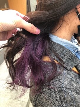 ビヨンドイー(beyond E) イヤリングカラーラベンダーアッシュ