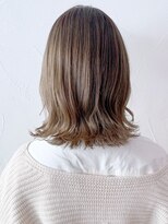 アイティーバイアルバム 八王子店(IT by ALBUM) オリーブベージュ_Aラインボブかきあげロング_ba318651