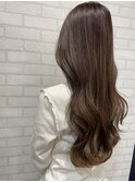 ふんわりロング/ベージュカラー【新越谷/南越谷/髪質改善】
