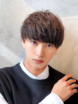 リップス 表参道店(LIPPS) 2ブロックマッシュ【サイドパート】束感ヘア ショートネープ